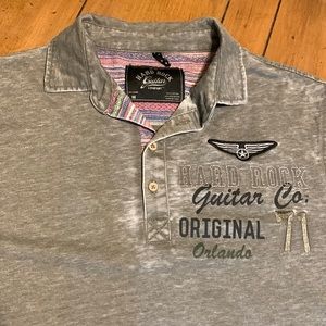 Hard rock Orlando, guitar Co shirt